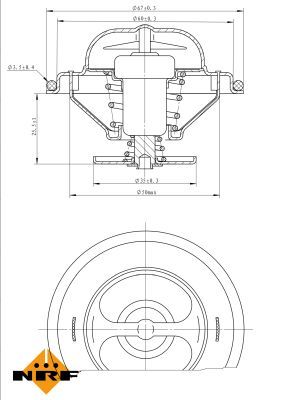 Thermostat, coolant-6