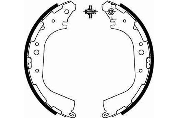 Brake Shoe Set-1