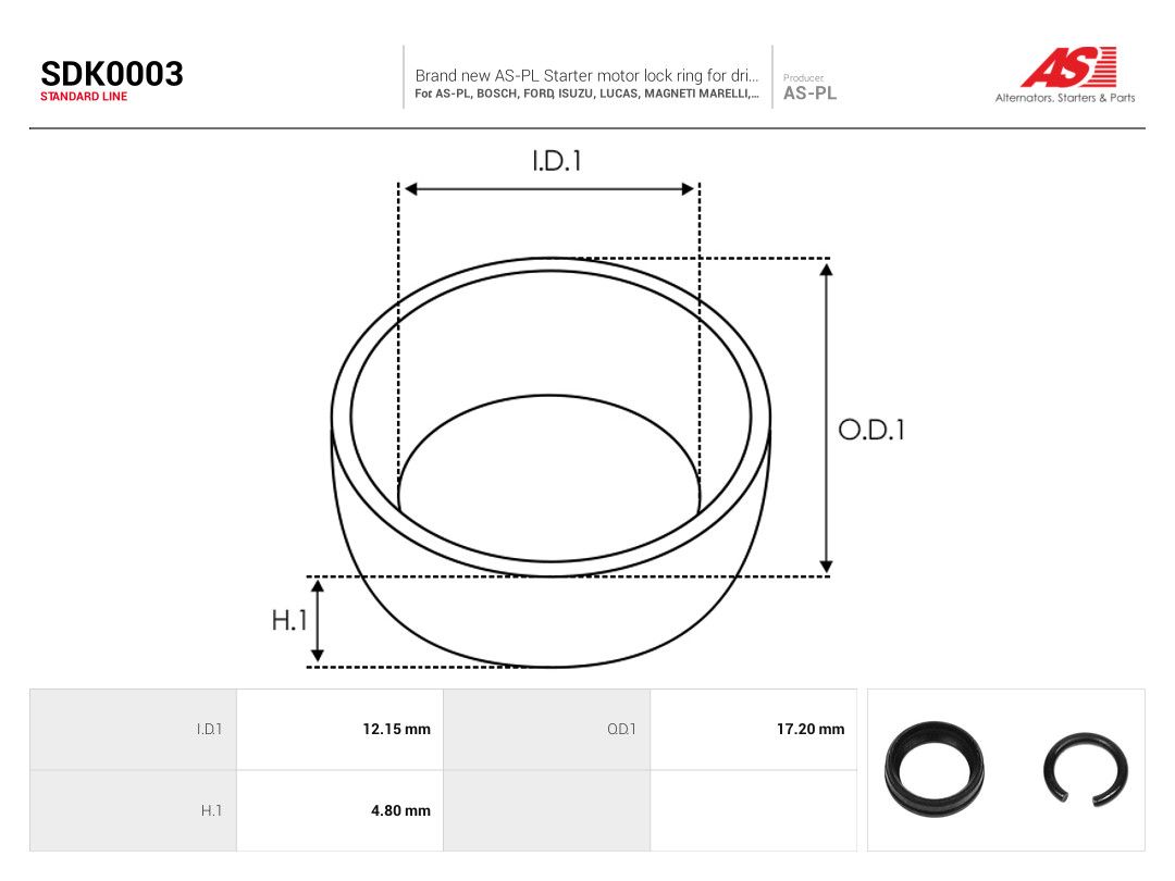 Repair Kit, starter-2