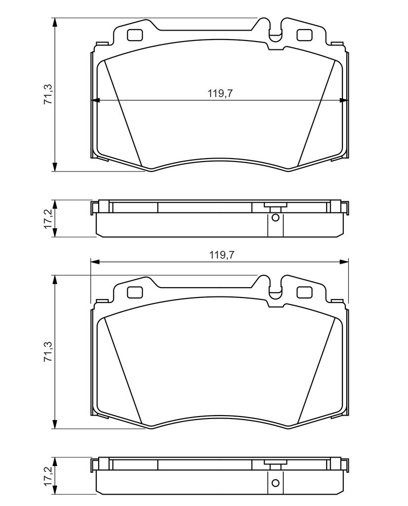 Brake Pad Set, disc brake-7