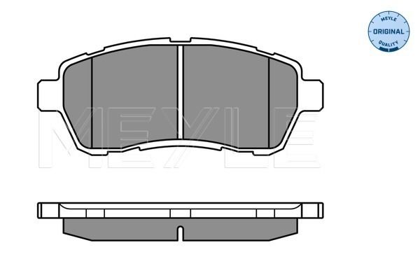 Brake Pad Set, disc brake-1