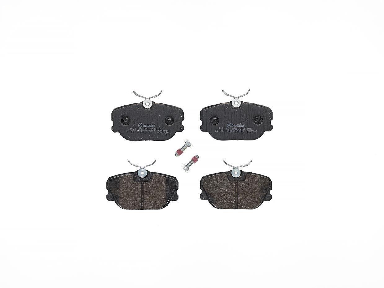 BREMBO P 71 004 Brake pad set, disc brake