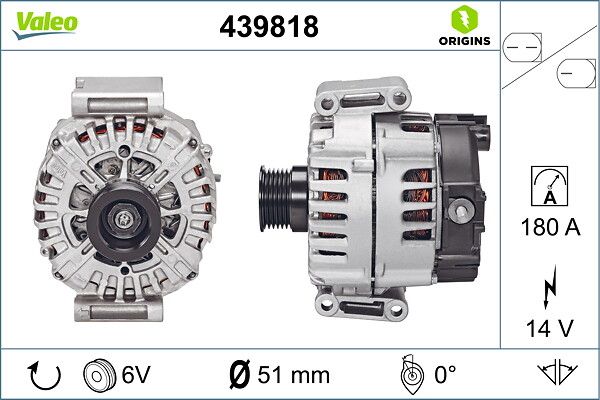 VALEO 439818 Alternator