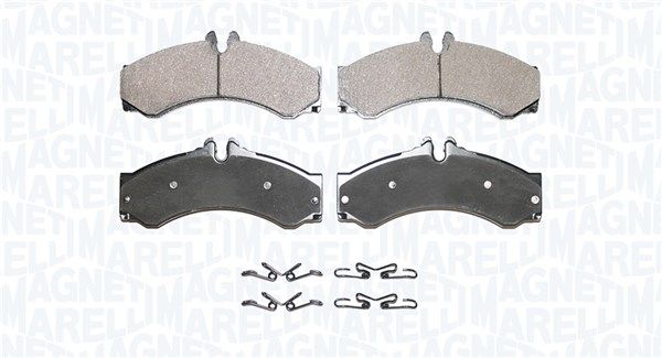 MAGNETI MARELLI 363916060903 Stabdžių trinkelių rinkinys, diskinis stabdys