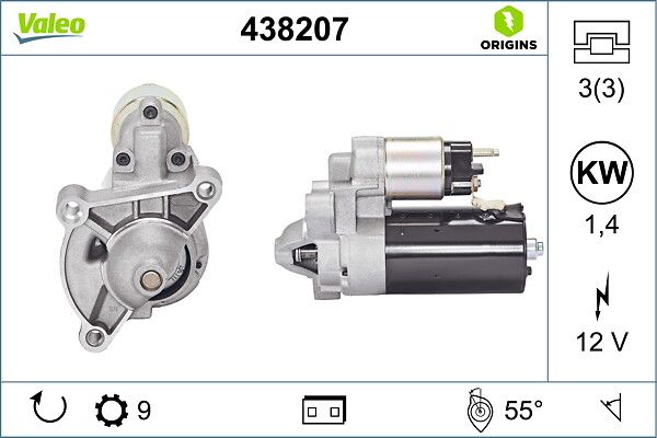 VALEO 438207 Starter