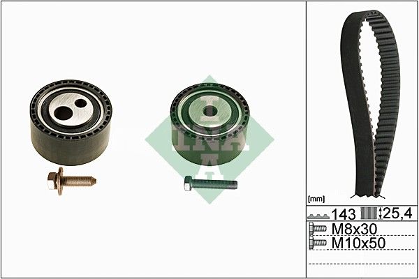 SCHAEFFLER INA 530 0447 10 Timing belt kit