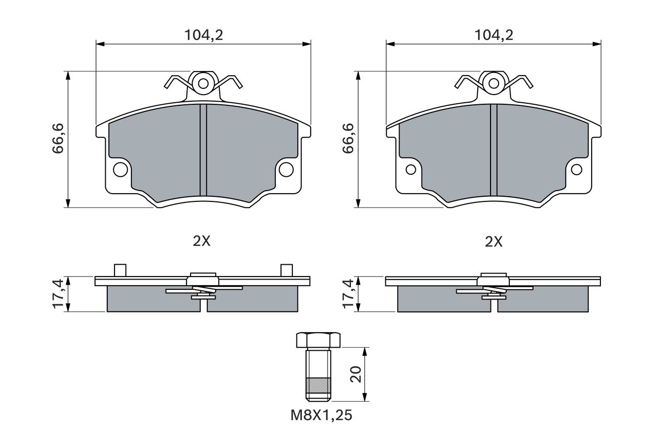 Brake Pad Set, disc brake-6