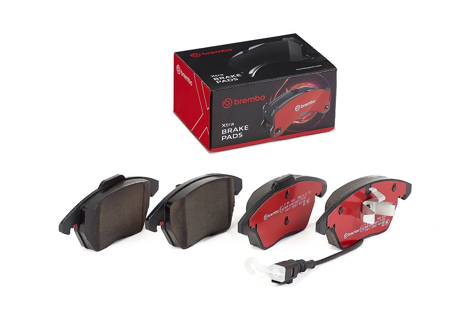 BREMBO P 85 146X Brake pad set, disc brake