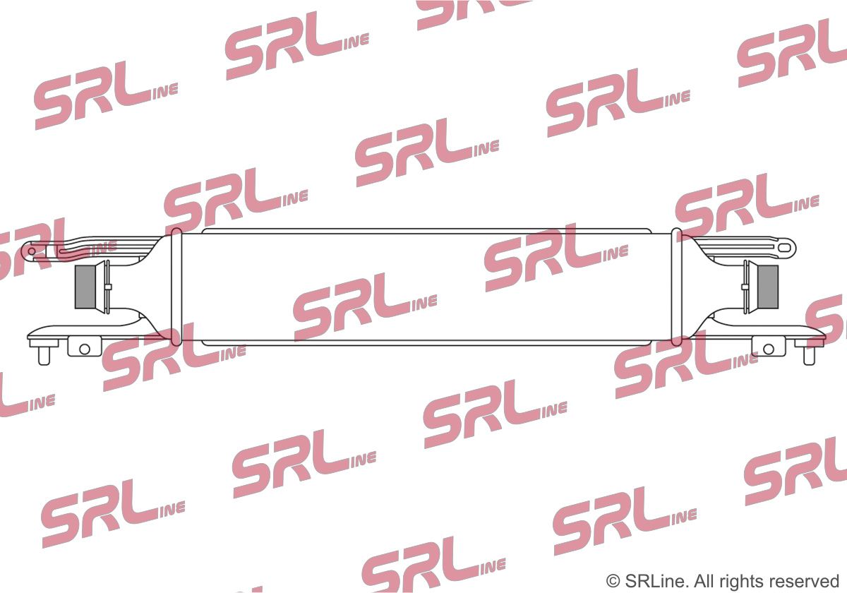 SRLINE 5558J8-1 Charge air cooler