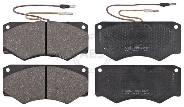 A.B.S. 36590/1 Brake pad set, disc brake