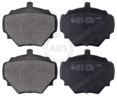 A.B.S. 36125 Brake pad set, disc brake