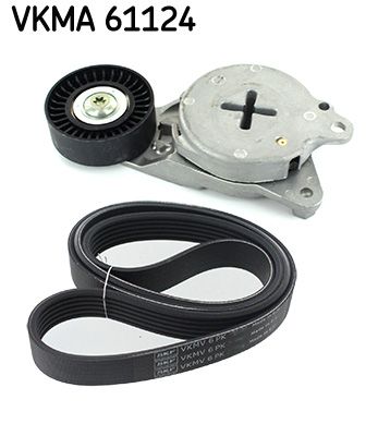 SKF VERTEVO VKMA 61124 V-ribbed belt set