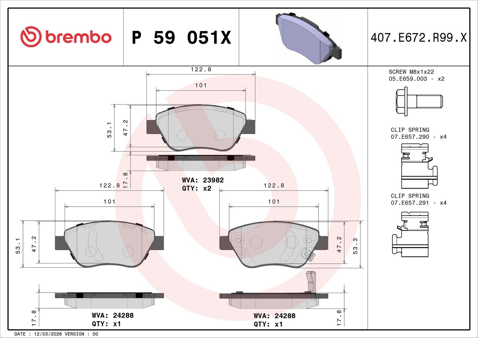 Brake Pad Set, disc brake-3
