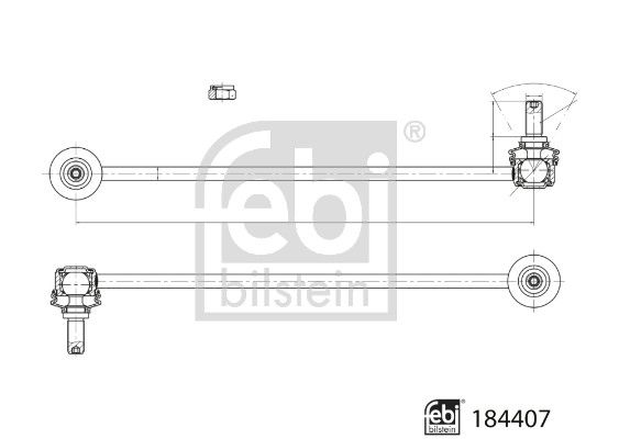 Link/Coupling Rod, stabiliser bar-2