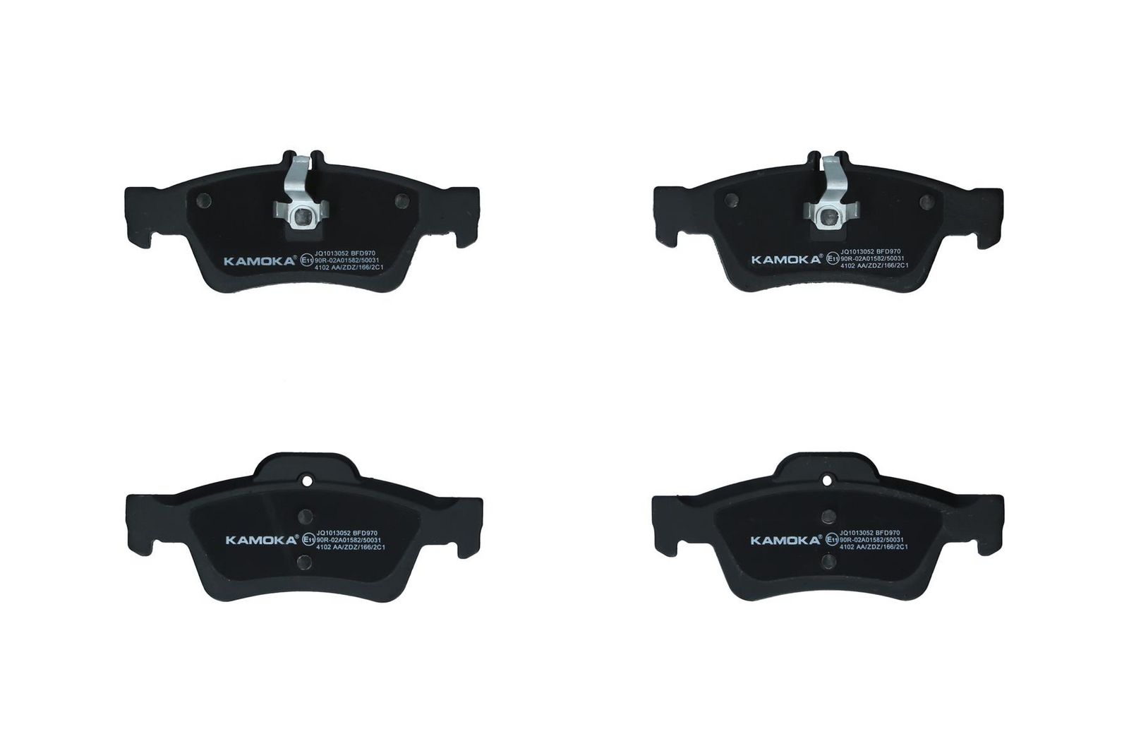 KAMOKA JQ1013052 Brake pad set, disc brake