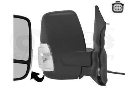 VAN WEZEL 1991806 Exterior mirror
