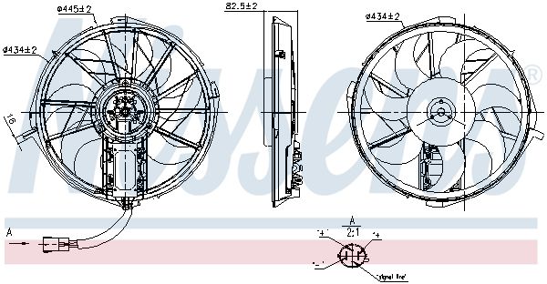 Fan, engine cooling-5