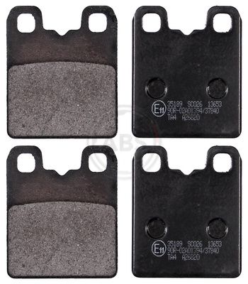 A.B.S. 35189 Brake pad set, disc parking brake