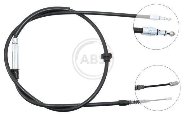 A.B.S. K12876 Cable pull, parking brake