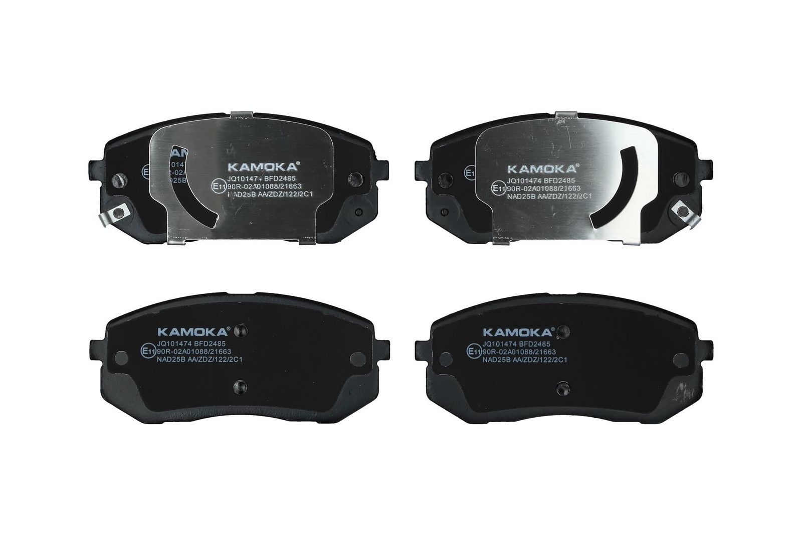 KAMOKA JQ101474 Brake pad set, disc brake