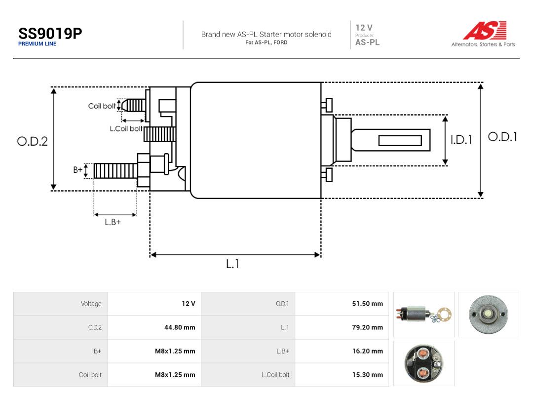 Solenoid Switch, starter-3
