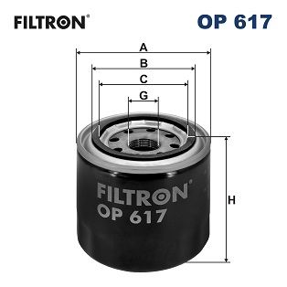 FILTRON OP 617 Alyvos filtras