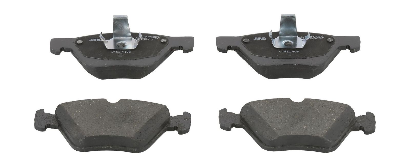 JURID 571876J Brake pad set, disc brake