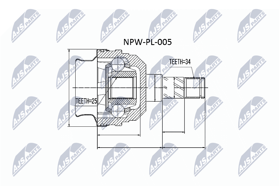 Joint Kit, drive shaft-1