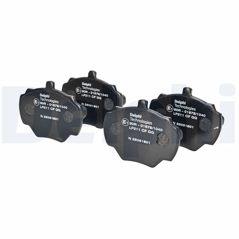 DELPHI LP211 Brake pad set, disc brake