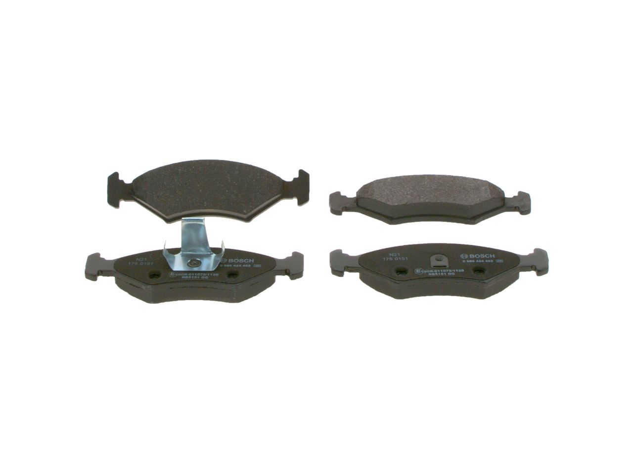 BOSCH 0 986 424 462 Stabdžių trinkelių rinkinys, diskinis stabdys