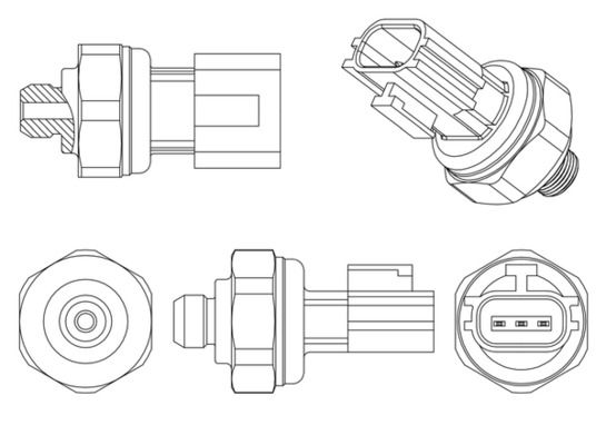 MAHLE ASE 8 000P Pressure switch, air conditioning