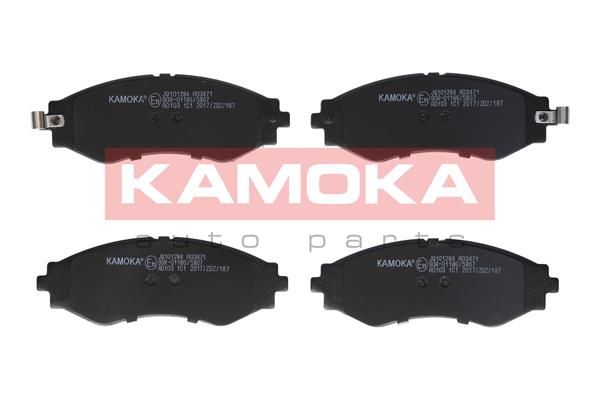 KAMOKA JQ101284 Brake pad set, disc brake