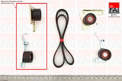 FAI AUTOPARTS TBK39 Timing belt kit
