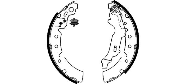 Brake Shoe Set-1