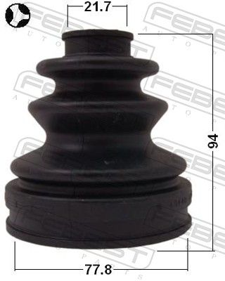 gofruotoji membrana, kardaninis velenas-1