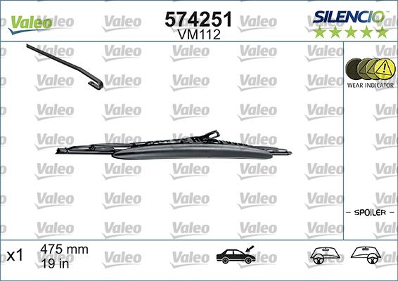 VALEO 574251 Wiper blade