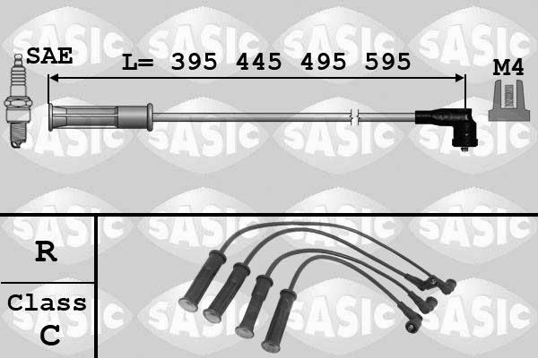 SASIC 9284004 Ignition cable kit