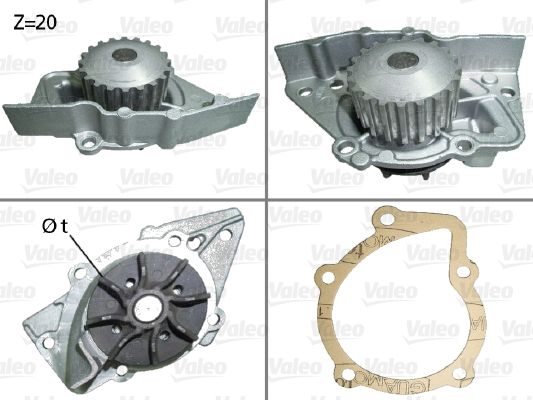 VALEO 506117 Water pump, engine cooling
