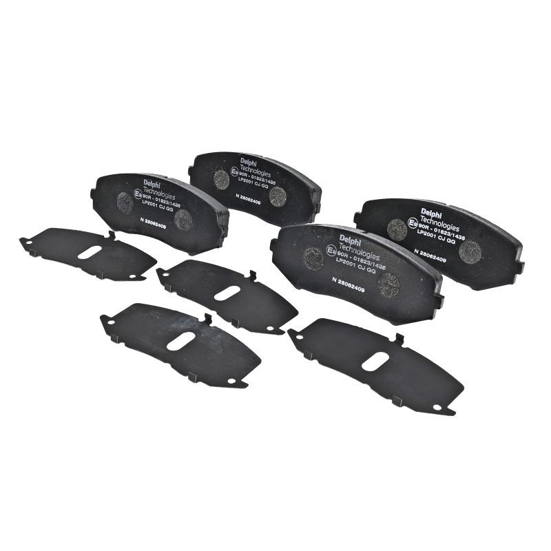 DELPHI LP2001 Stabdžių trinkelių rinkinys, diskinis stabdys