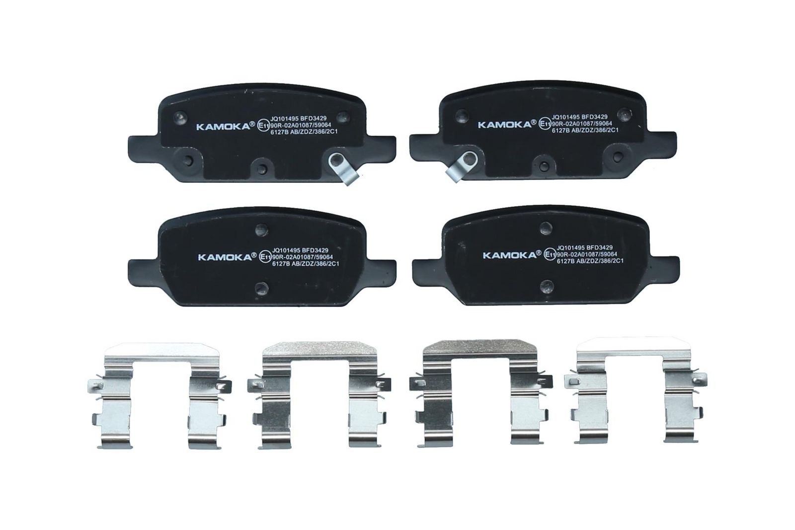 KAMOKA JQ101495 Brake pad set, disc brake