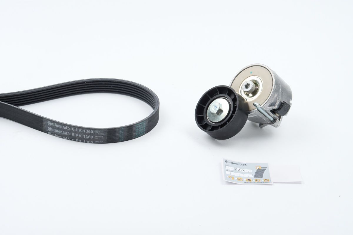CONTINENTAL CTAM 6PK1360K1 V-ribbed belt set