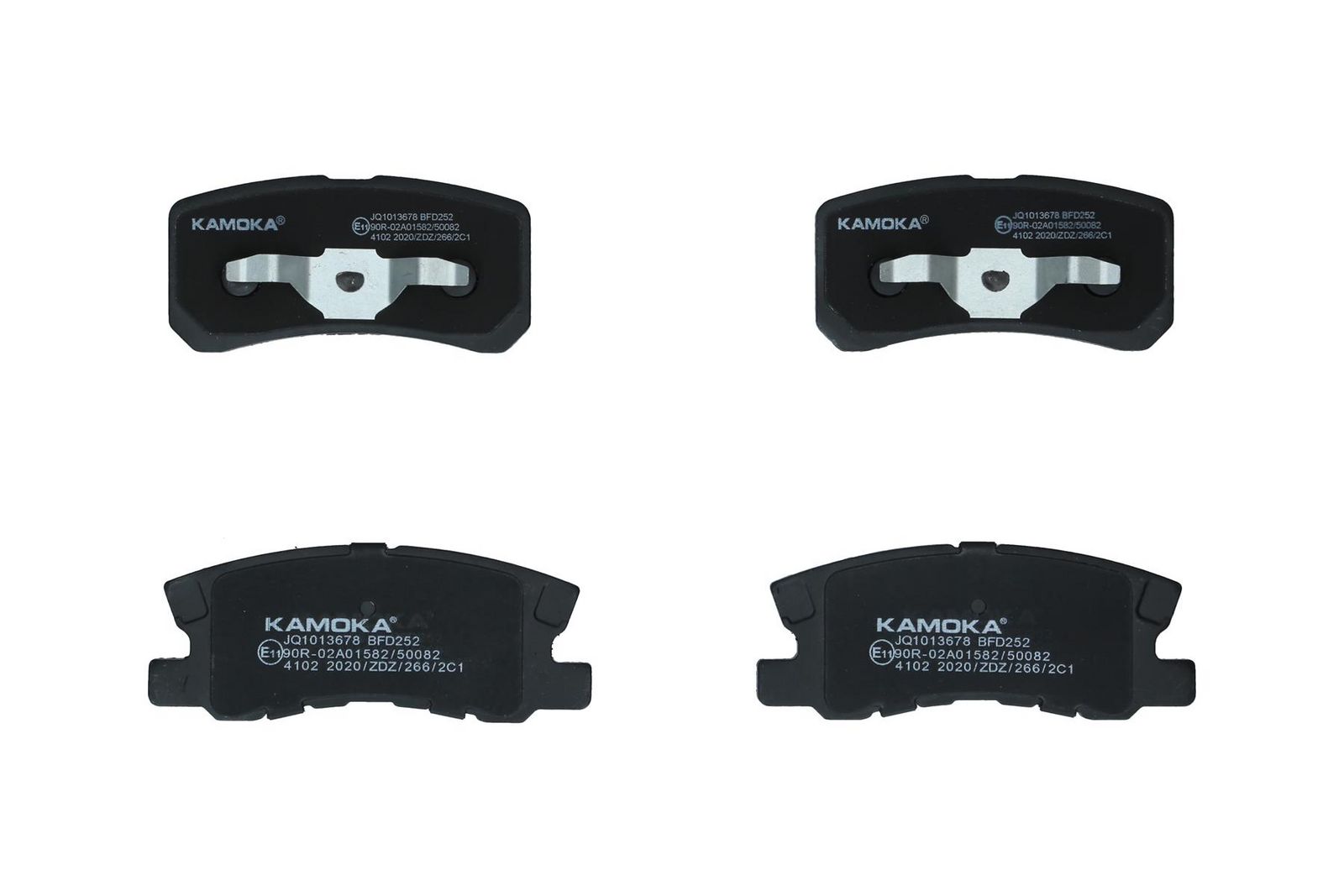 KAMOKA JQ1013678 Brake pad set, disc brake