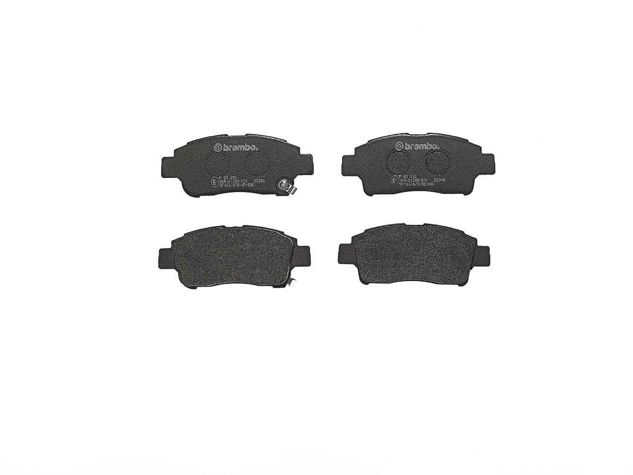 BREMBO P 83 050 Brake pad set, disc brake