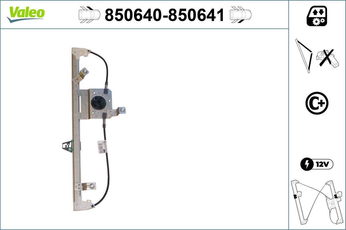VALEO 850641 Window regulator