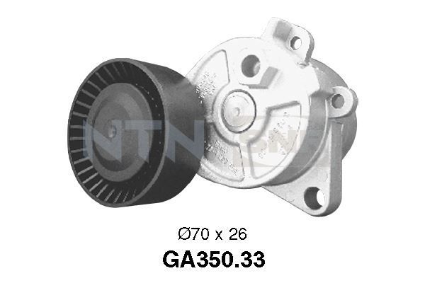 SNR GA350.33 Belt tensioner, v-ribbed belt