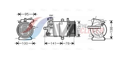 Compressor, air conditioning
