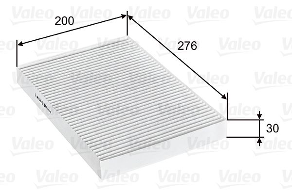 VALEO 715749 Filter, cabin air