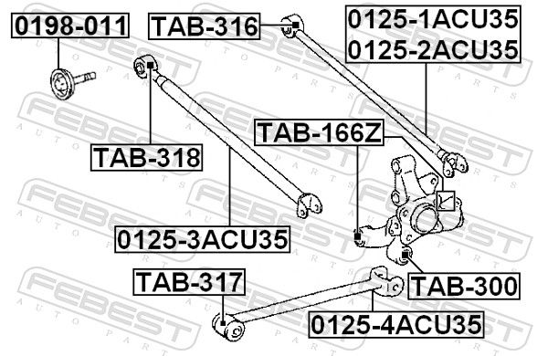Control/Trailing Arm, wheel suspension-1