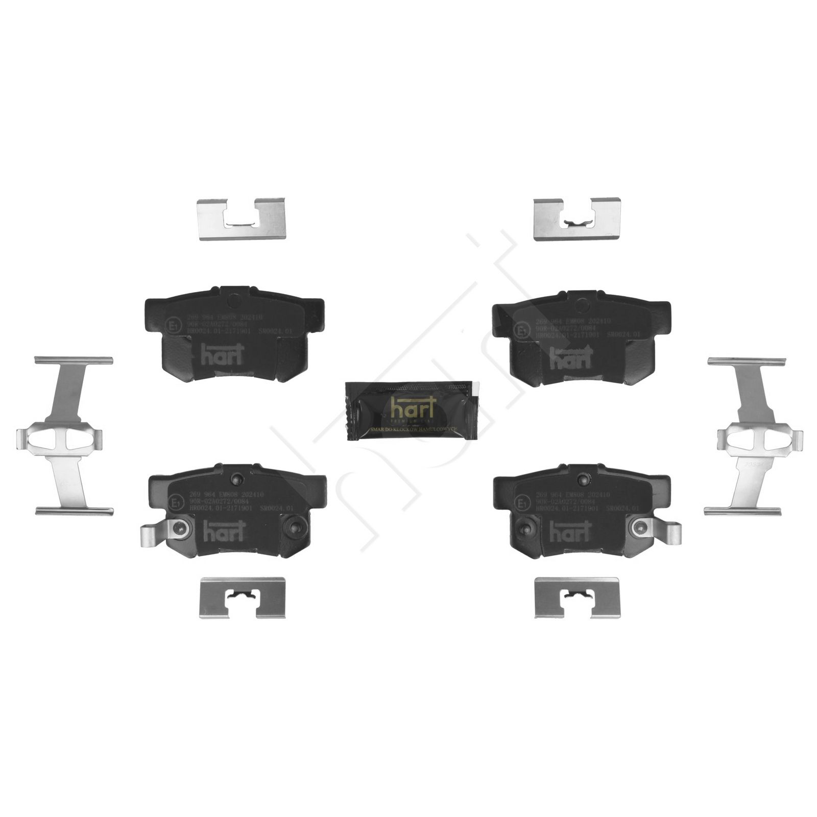 HART 269 946 Brake pad set, disc brake