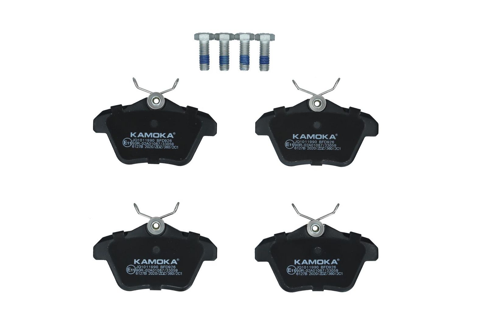 KAMOKA JQ1011990 Brake pad set, disc brake